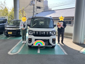 スペーシアギアご納車でした